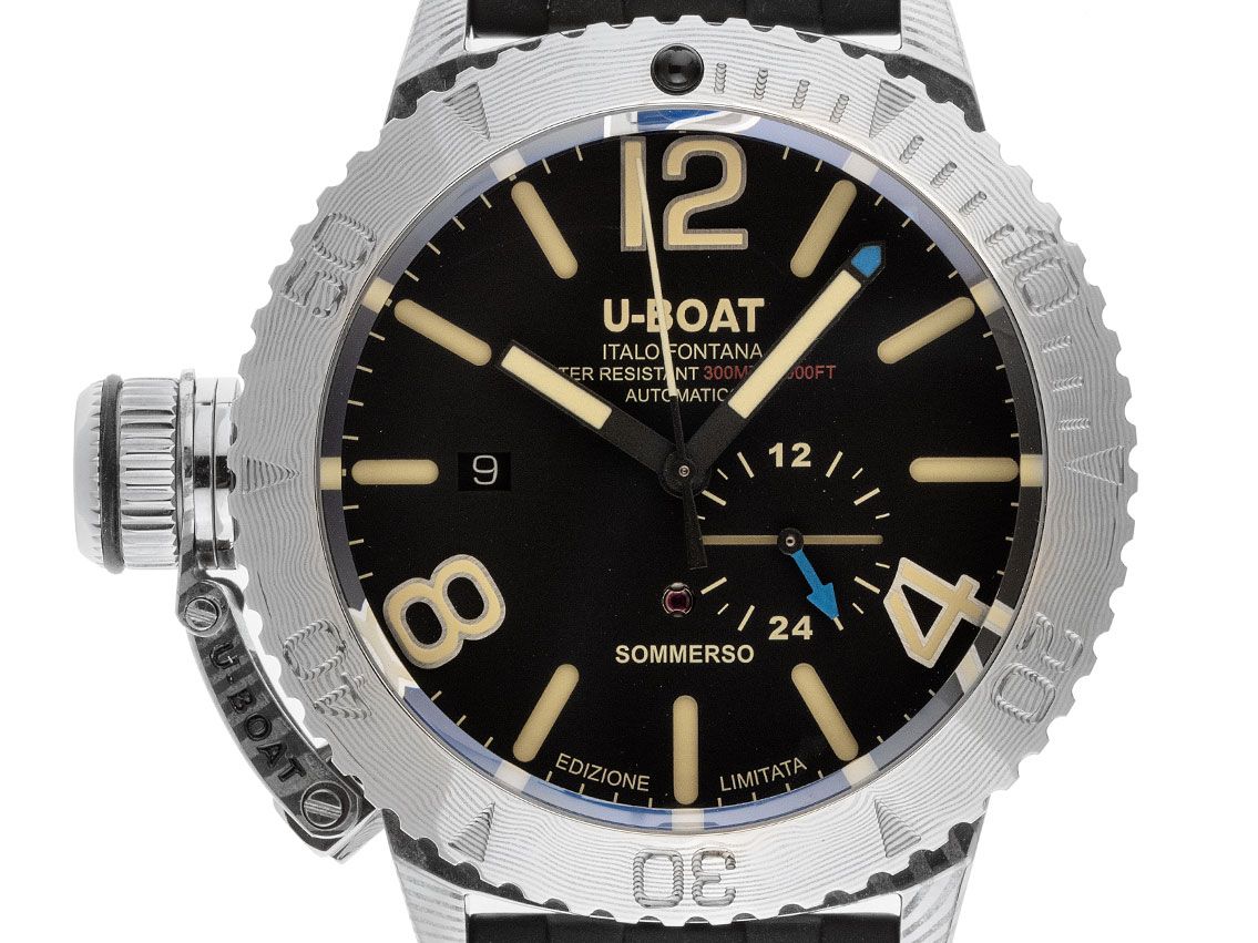 U-Boat Sommerso Damaskus Ref.9999 Full Set Neu