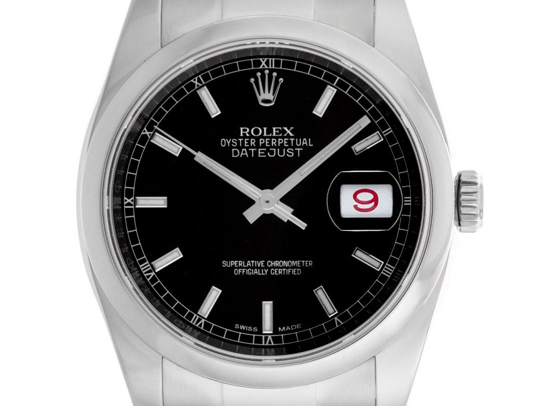 Rolex Datejust Roulette Ref.116200 Bj.2019 Full Set wie Neu Vintage