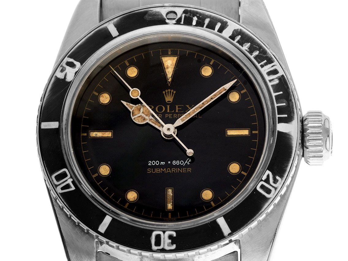 Rolex James Bond Submariner Ref.5510 1976 Box&Beschreibung gut Vintage