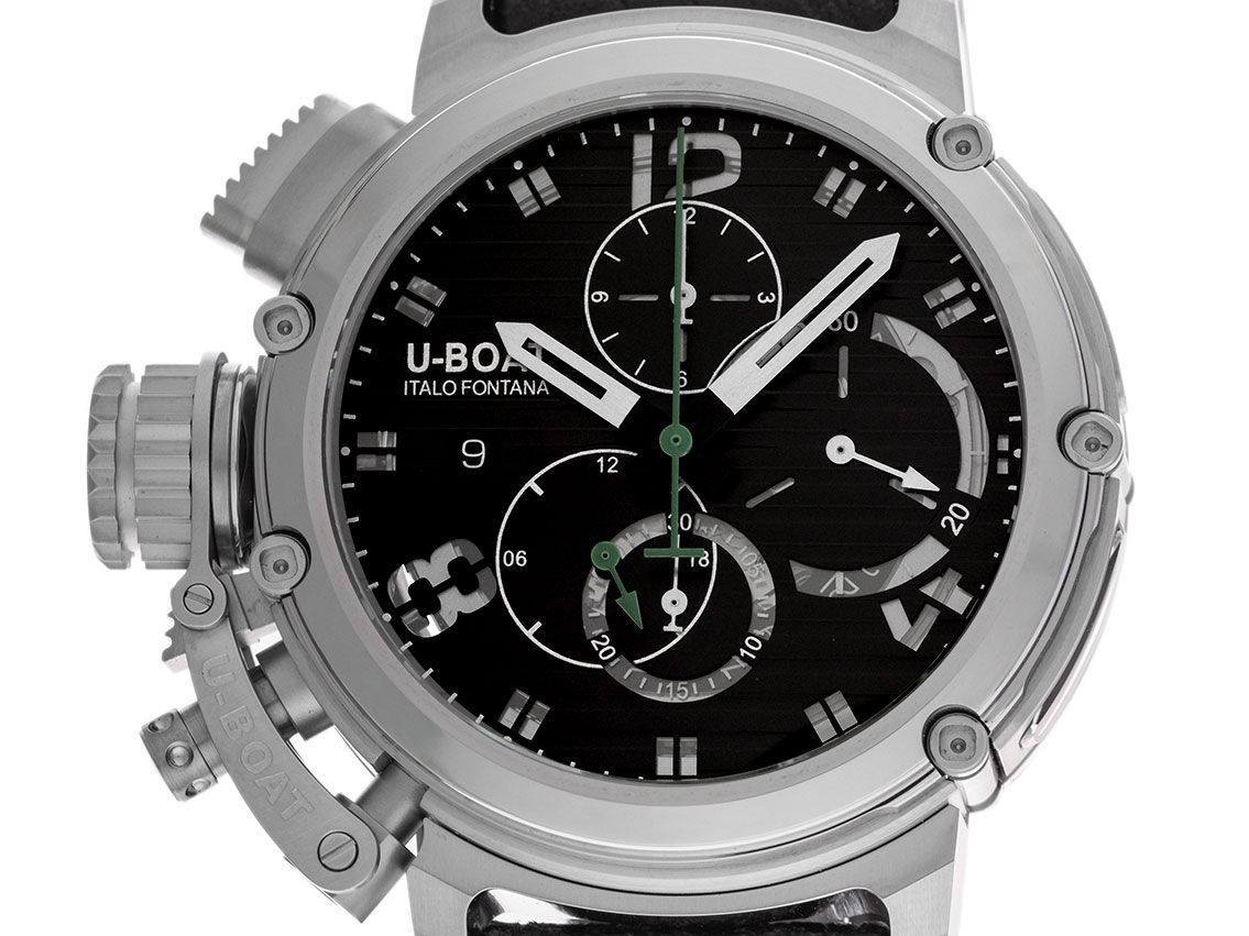 U-Boat Chimera Chrono SS Nero Limitiert Ref.9592 Full Set Neu