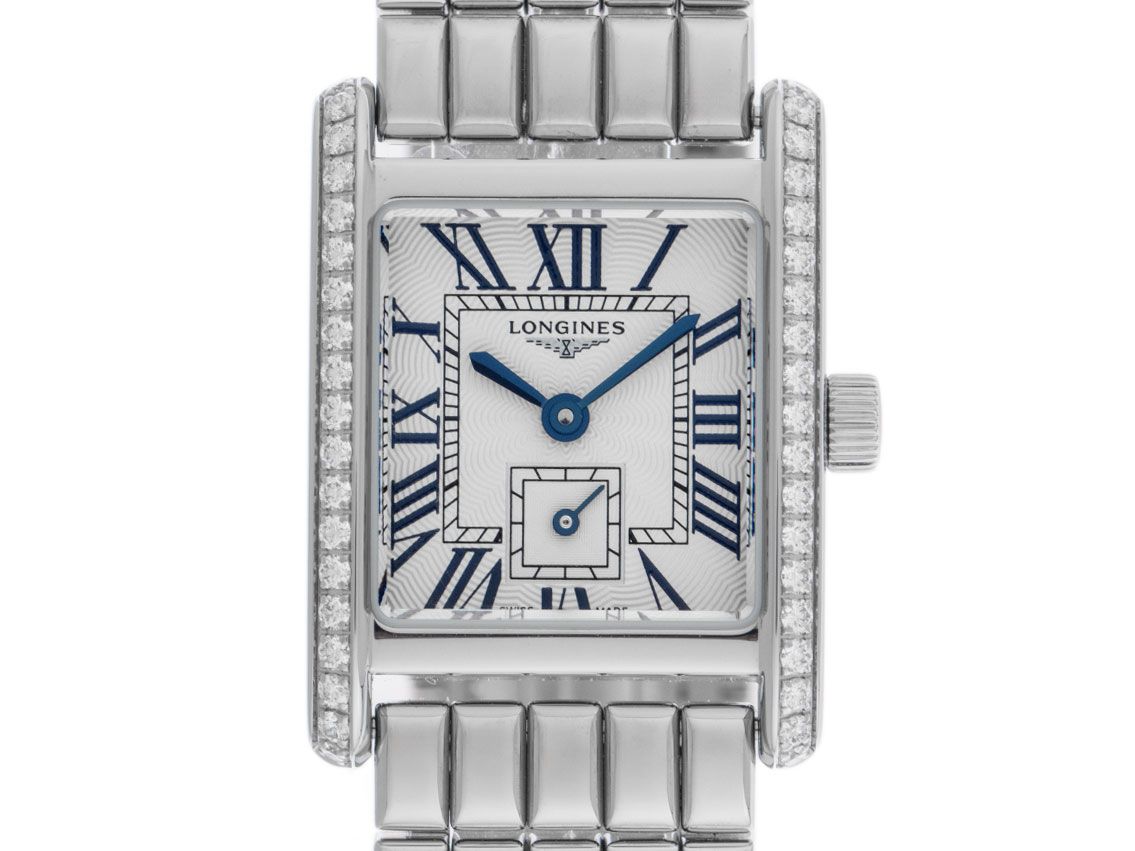 Longines Mini Dolcevita Lady Diamanten Ref.L5.200.0.71.6 2024 Full Set Ungetragen