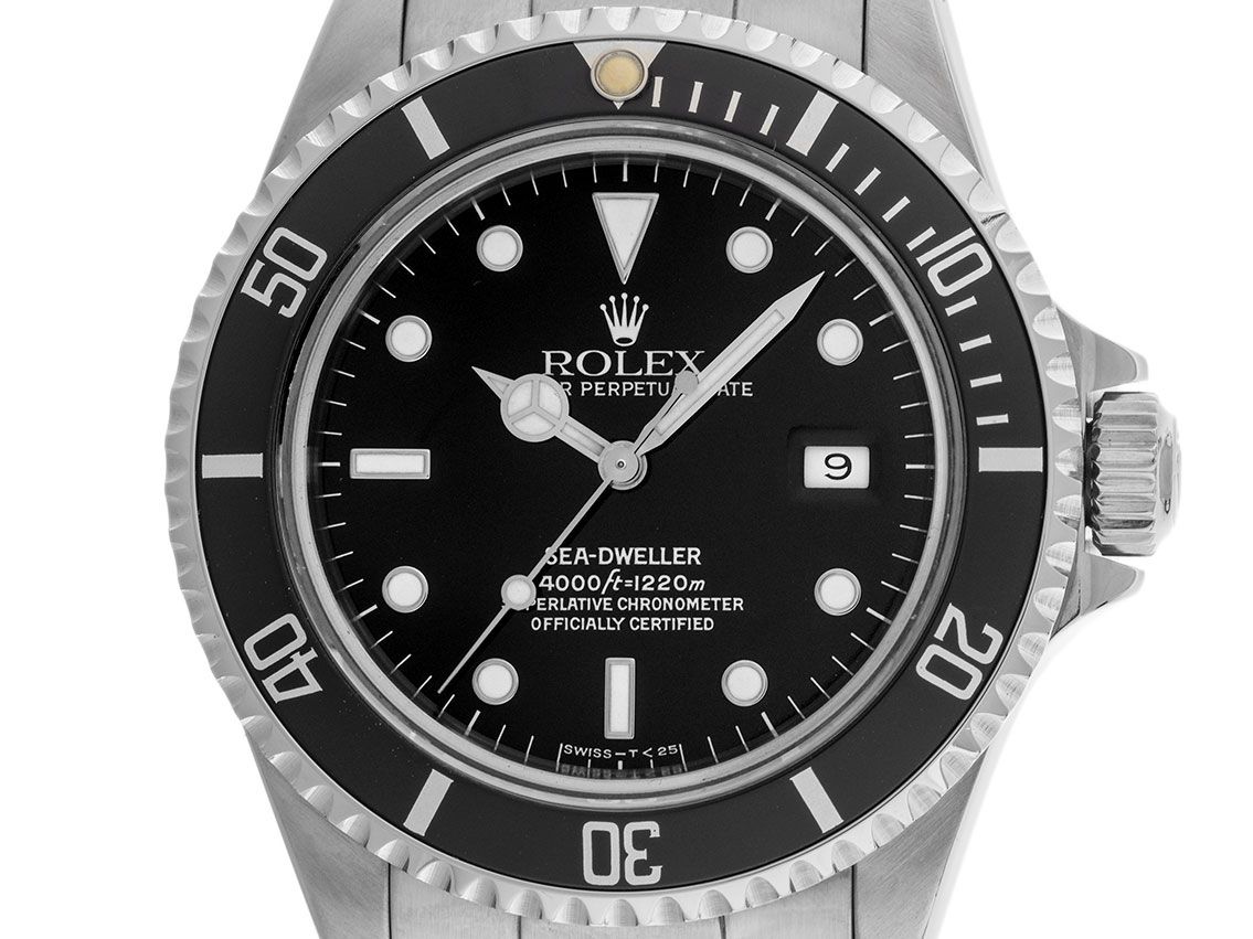 Rolex Sea-Dweller Ref.16600 1991 Box&Beschreibung wie Neu Vintage 