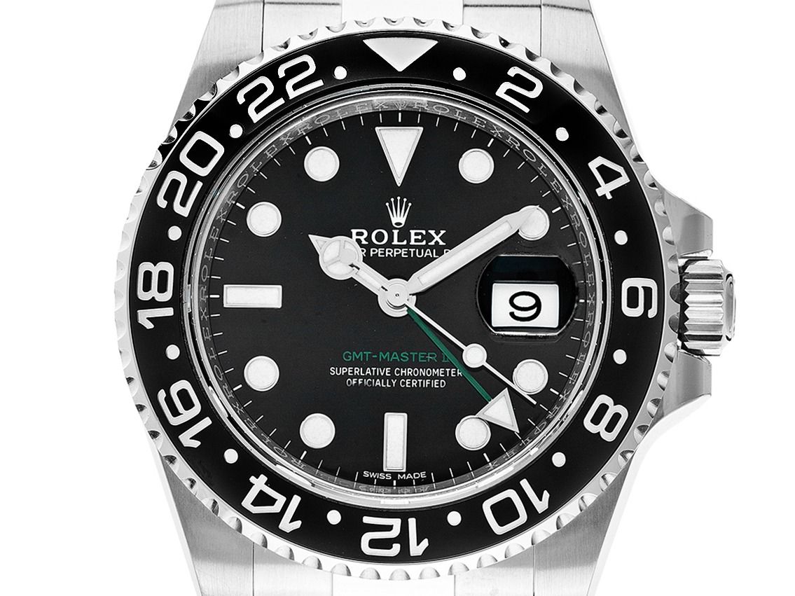 Rolex GMT Master II Ref.116710LN 2007 LC 100 Full Set wie Neu Vintage 