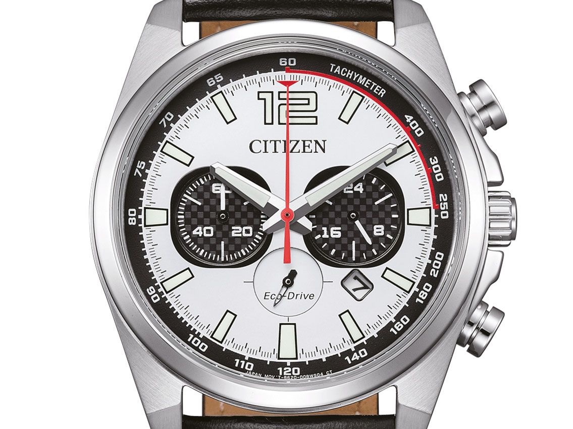 Citizen Eco-Drive Chronograph Ref.CA4640-09A Full Set Neu