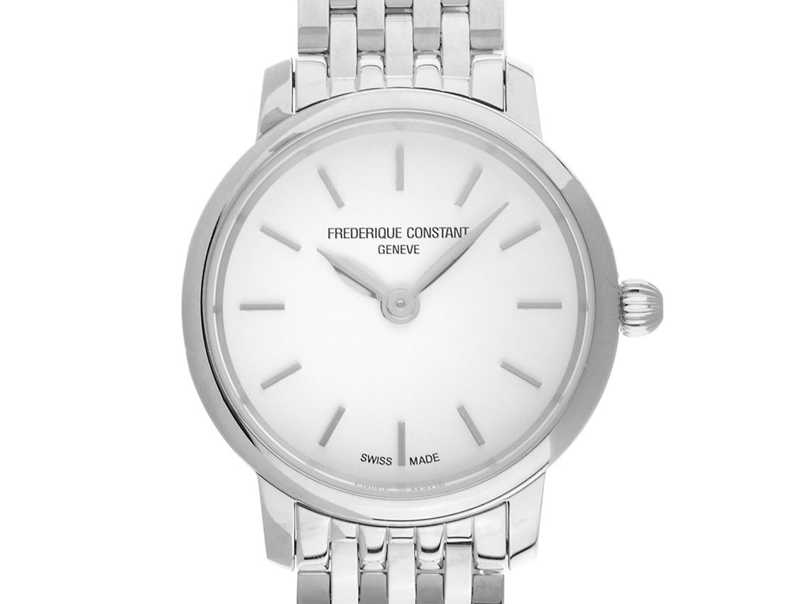 Frederique Constant Slimline Ladies Ref.FC-200S6B Full Set Neu