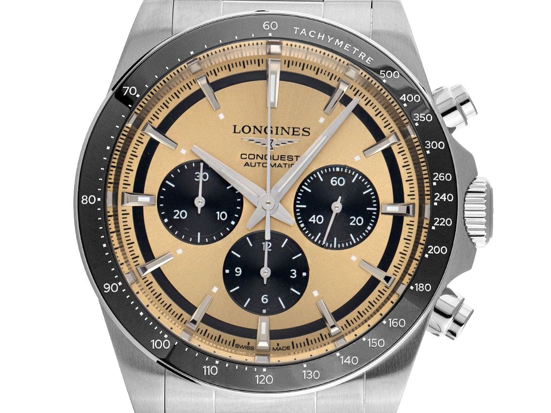 Longines Conquest Chronograph Ref.L3.835.4.32.6 2025 Full Set Ungetragen