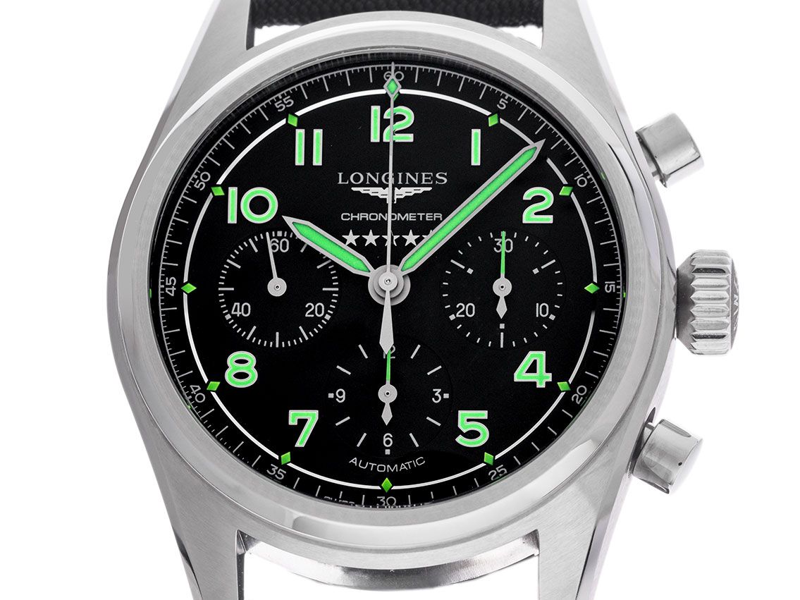 Longines Spirit Chronograph Ref.L3.829.1.53.2 2025 Full Set Ungetragen