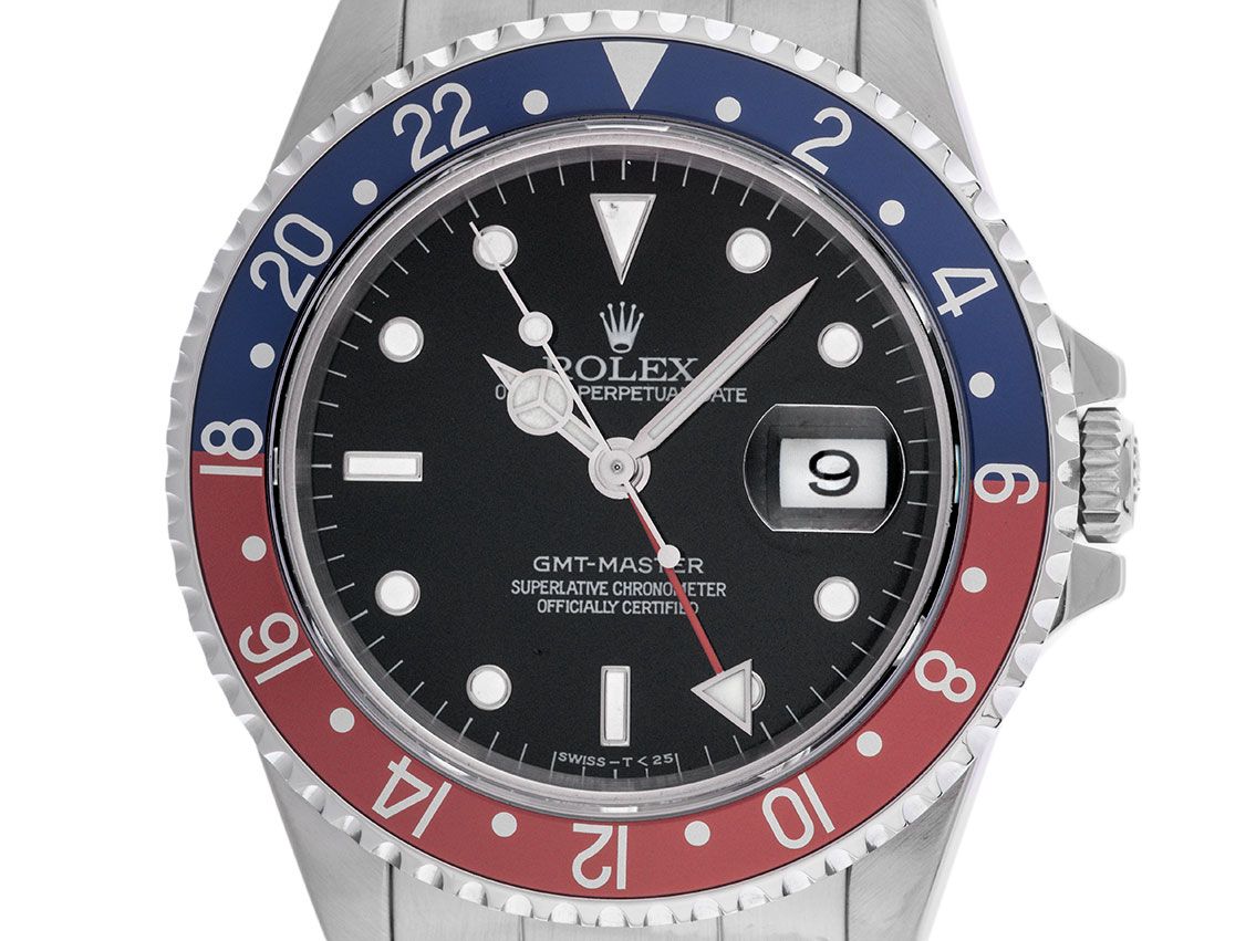 Rolex GMT Master Pepsi Ref.16700 1994 Full Set wie Neu Vintage