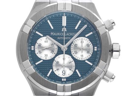 Maurice Lacroix Aikon Chronograph Ref.AI6018-SS002-630-1 Full Set Neu