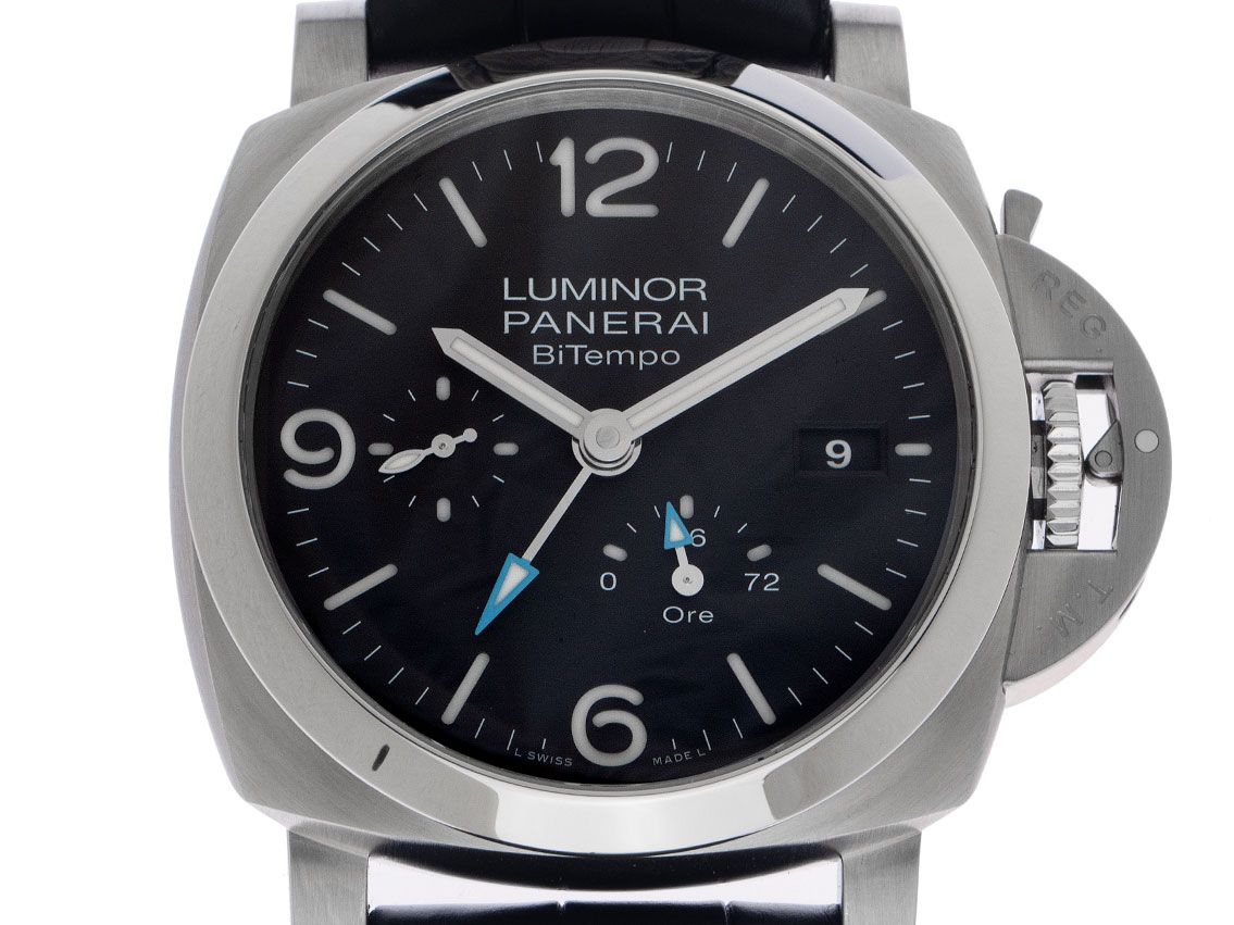 Panerai Luminor BiTempo Power Reserve GMT Ref.PAM01360 2025 Full Set Ungetragen