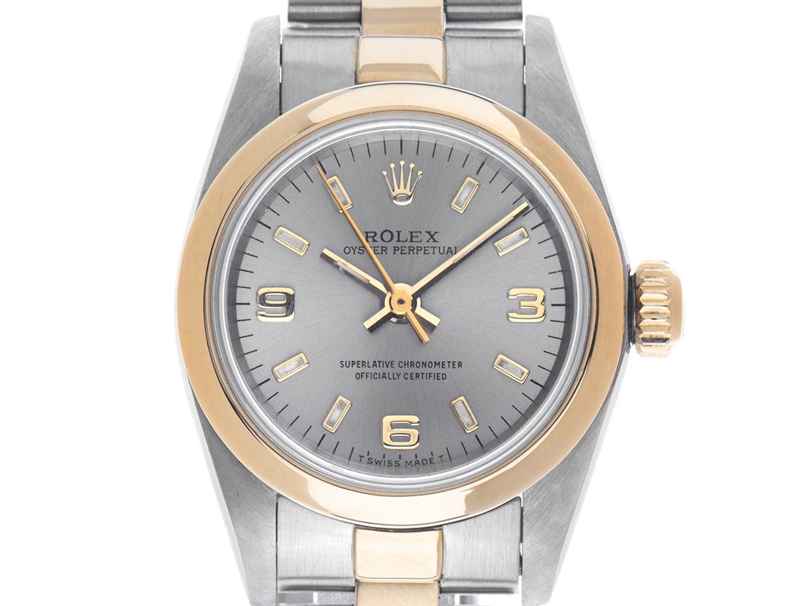 Rolex Oyster Perpetual Lady Ref.67183 1997 Full Set sehr gut Vintage