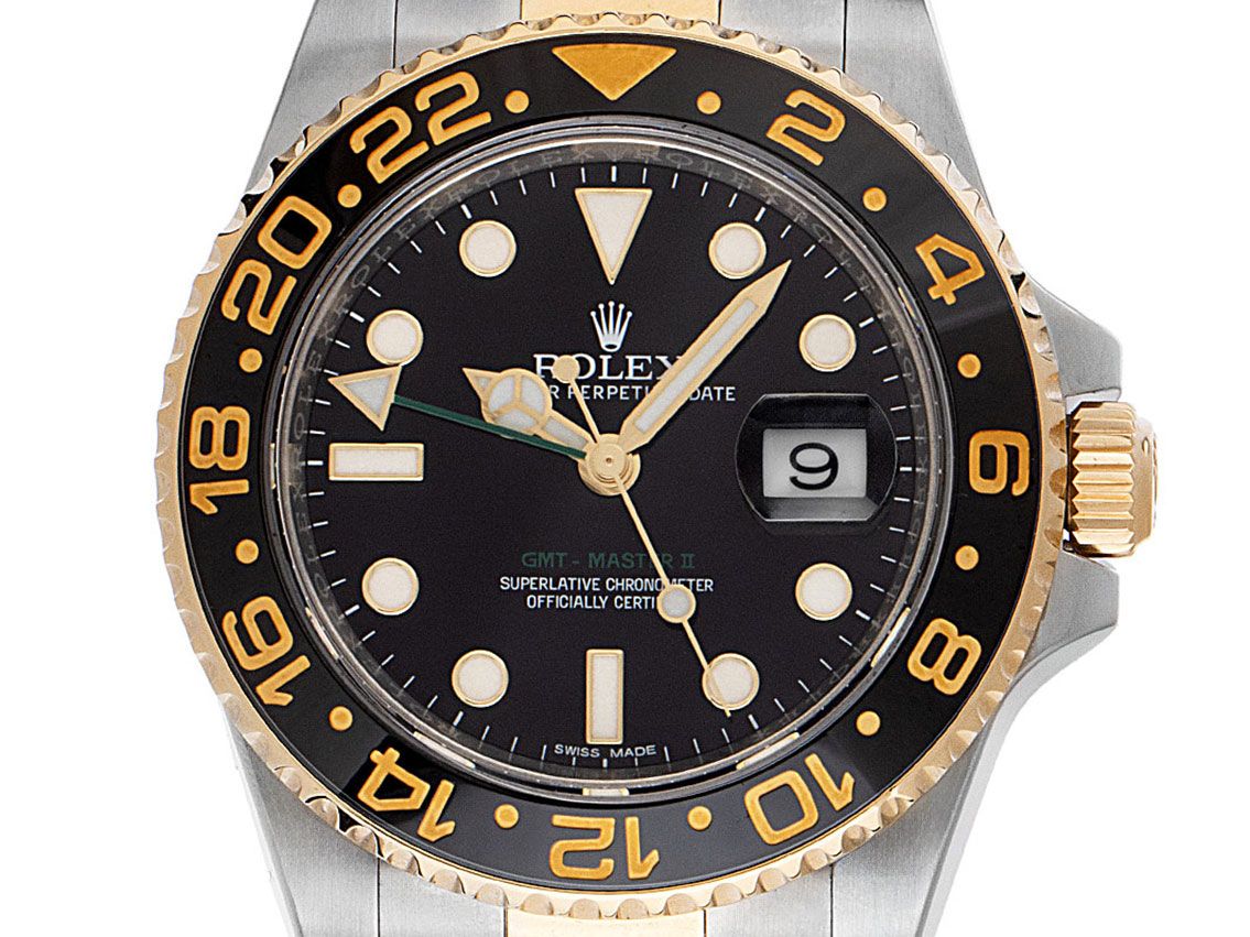 Rolex GMT Master II Ref.116713LN 2015 Full Set wie Neu Vintage 