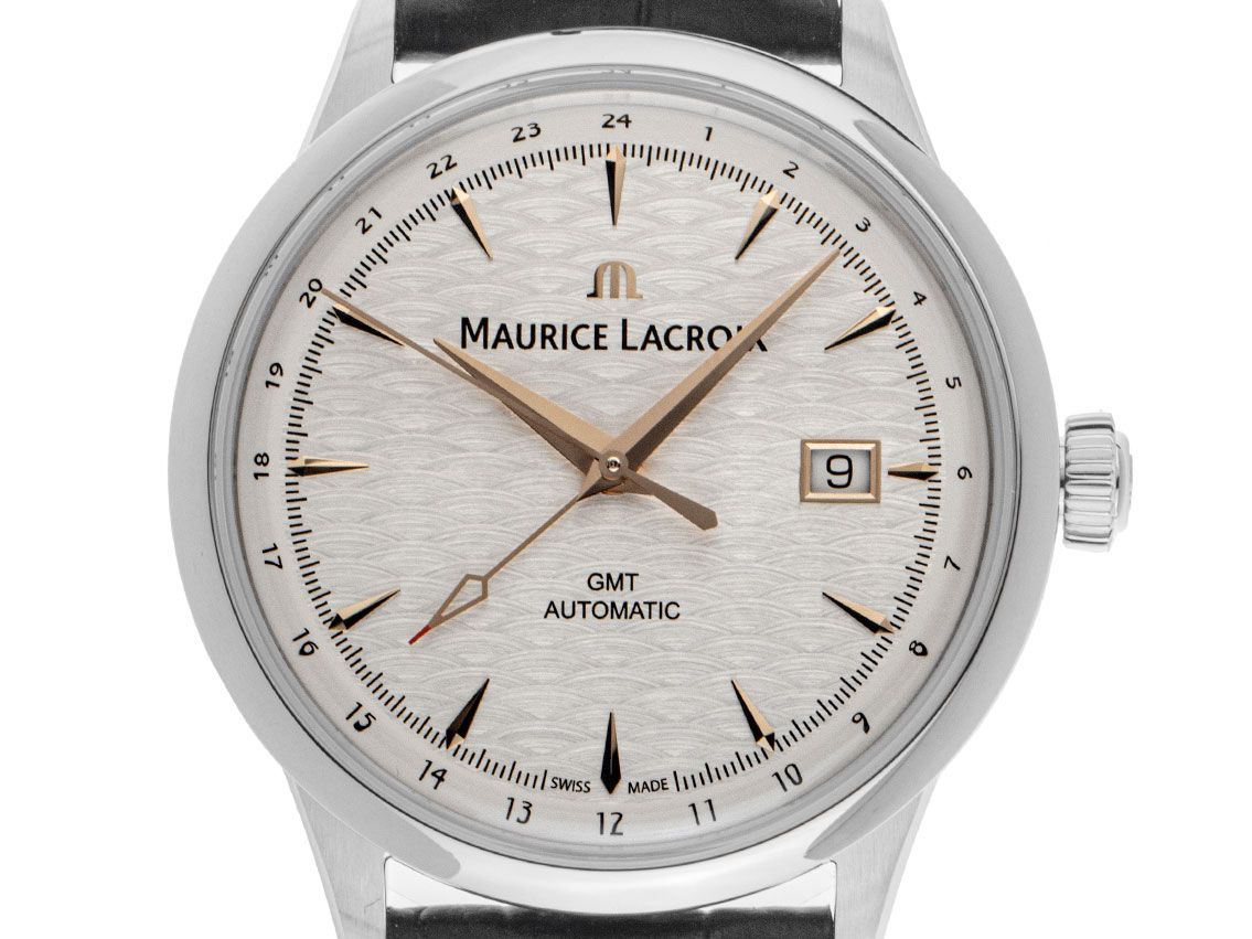 Maurice Lacroix 1975 Vagues du Jura GMT Ref.756048-SS001-131-2 Full Set Neu