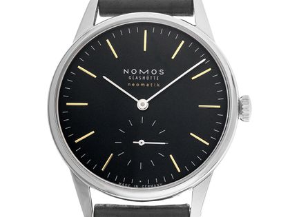 Nomos Glashütte Orion Neomatik New Black Ref.396 2025 Full Set Neu