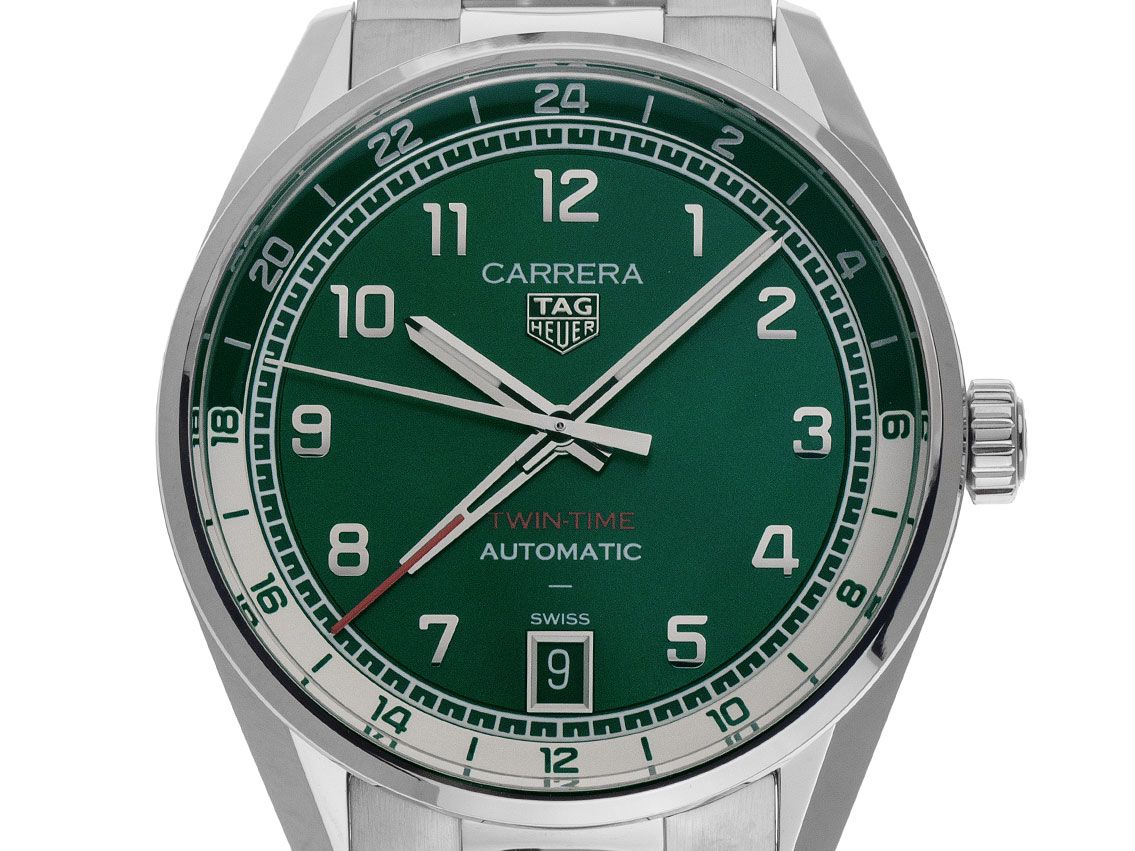 Tag Heuer Carrera Date Twin-Time Ref.WDA2114.BA0043 2026 Full Set Ungetragen 