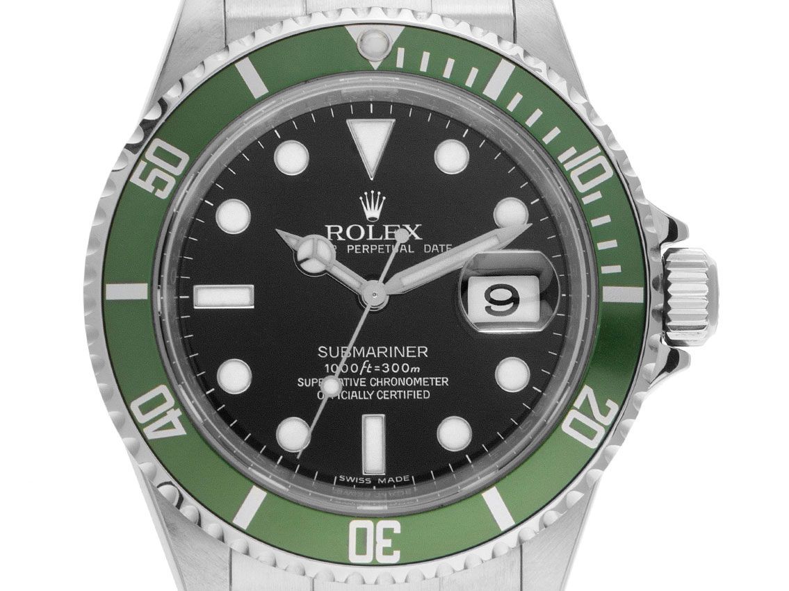Rolex Submariner Kermit Ref.16610LV Bj.2007 Full Set sehr gut Vintage