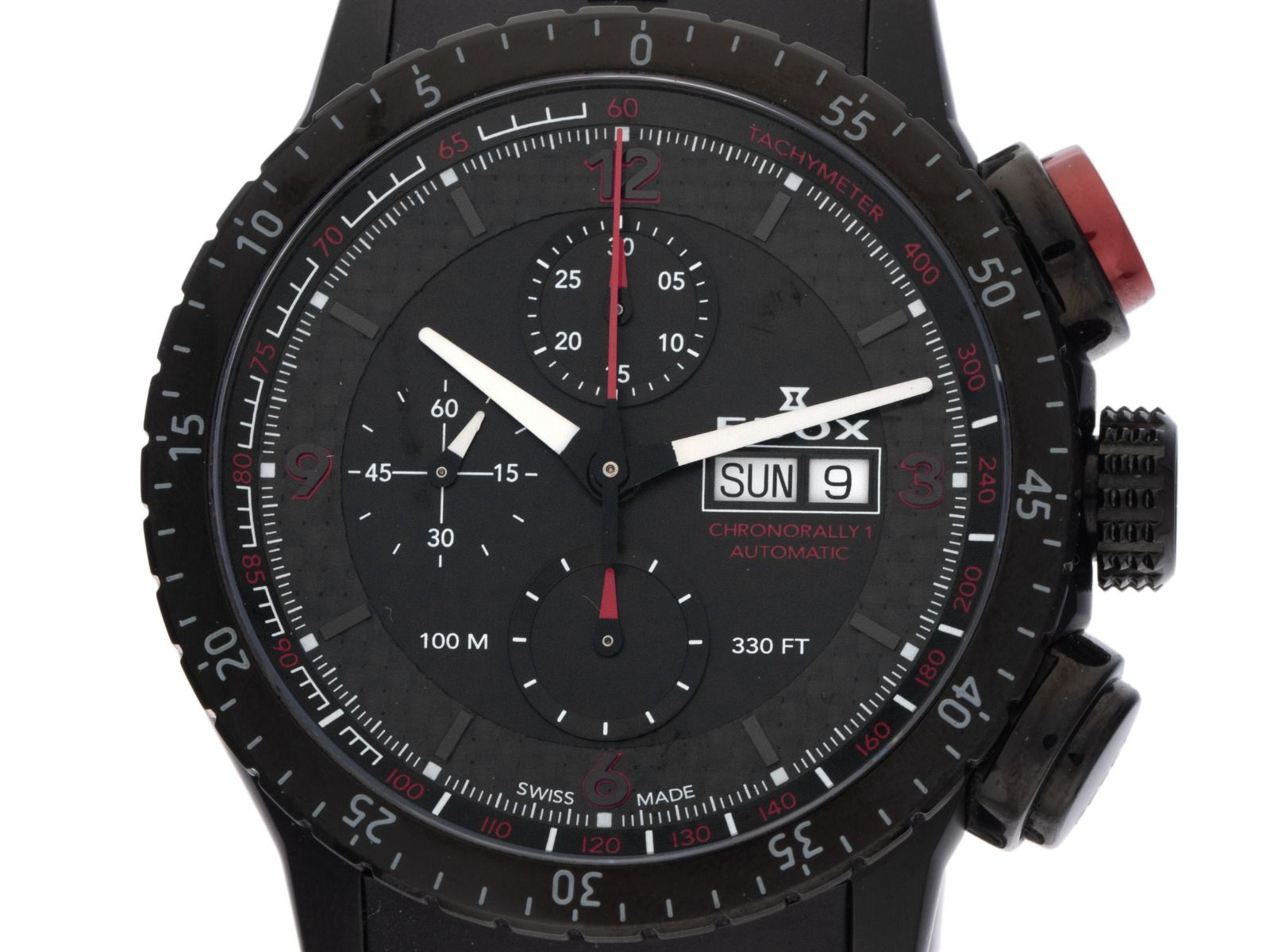 Edox Chronorally Ref.01118 2019 Full Set wie Neu Vintage