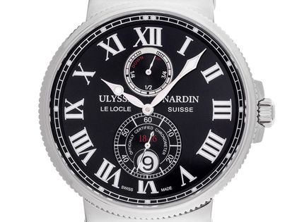 Ulysse Nardin Marine Chronograph Ref.263-67 2010 Full Set wie Neu Vintage