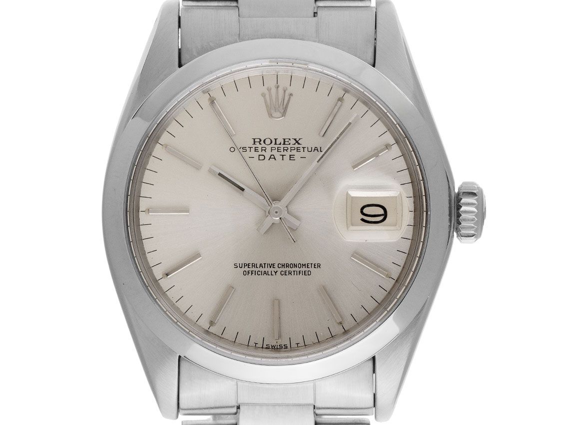 Rolex Oyster Perpetual Date Ref.1500 1968 Full Set sehr gut Vintage 
