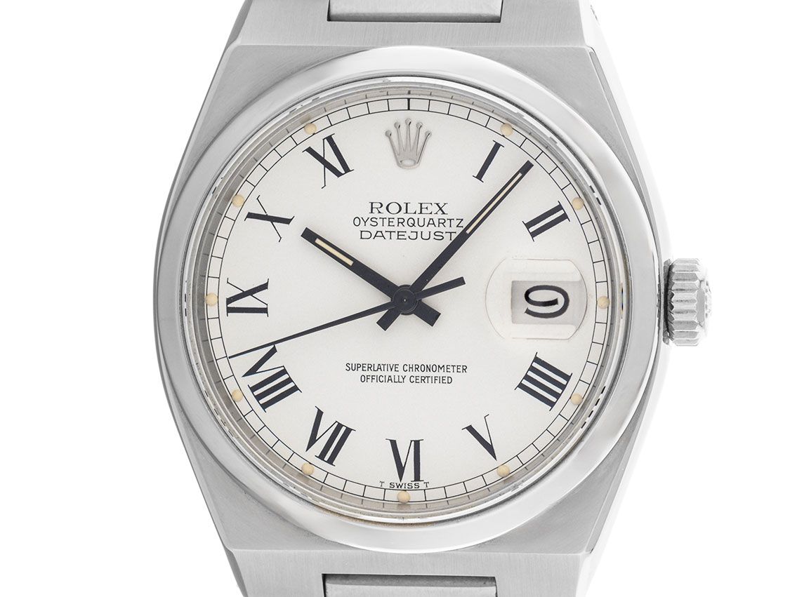 Rolex Datejust Oysterquartz Ref.17000 1978 Box&Beschreibung sehr gut Vintage 