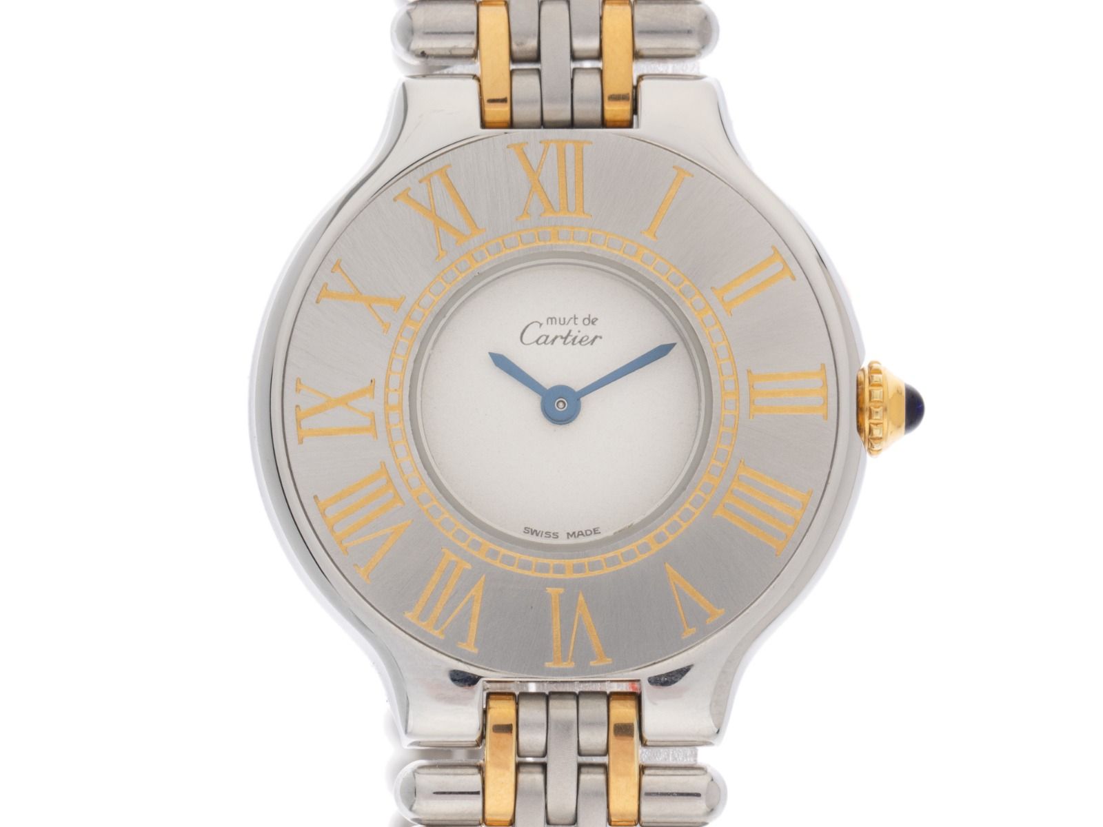 Cartier Must 21 de Cartier Ref.9010 1993 Box&Beschreibung sehr gut Vintage 