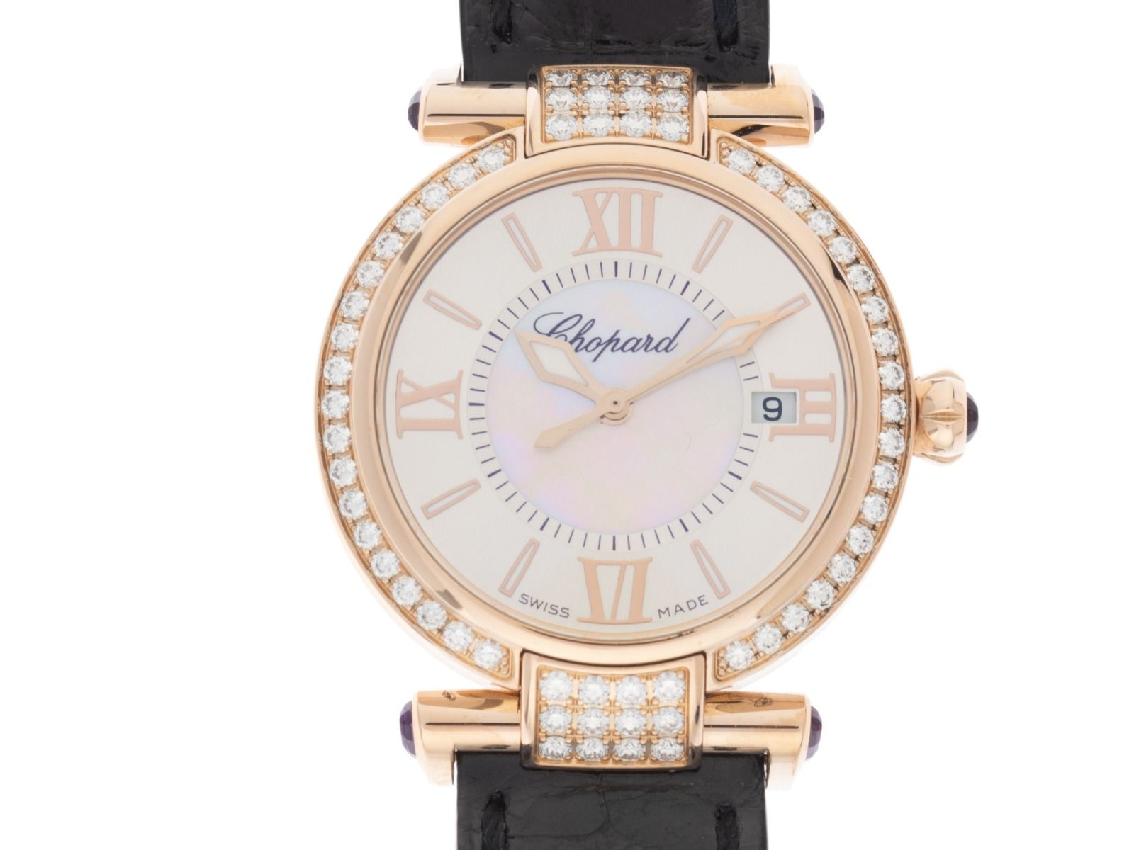 Chopard Imperiale Diamanten Perlmutt Ref.384319-5007 2022 Box&Beschreibung wie Neu Vintage