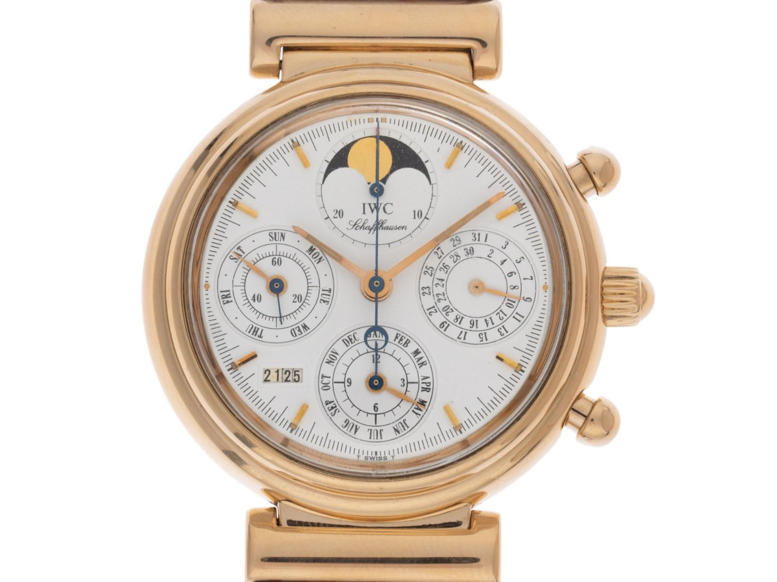 IWC Da Vinci Perpetual Kalender Ref.3750 1998 Full Set wie Neu Vintage