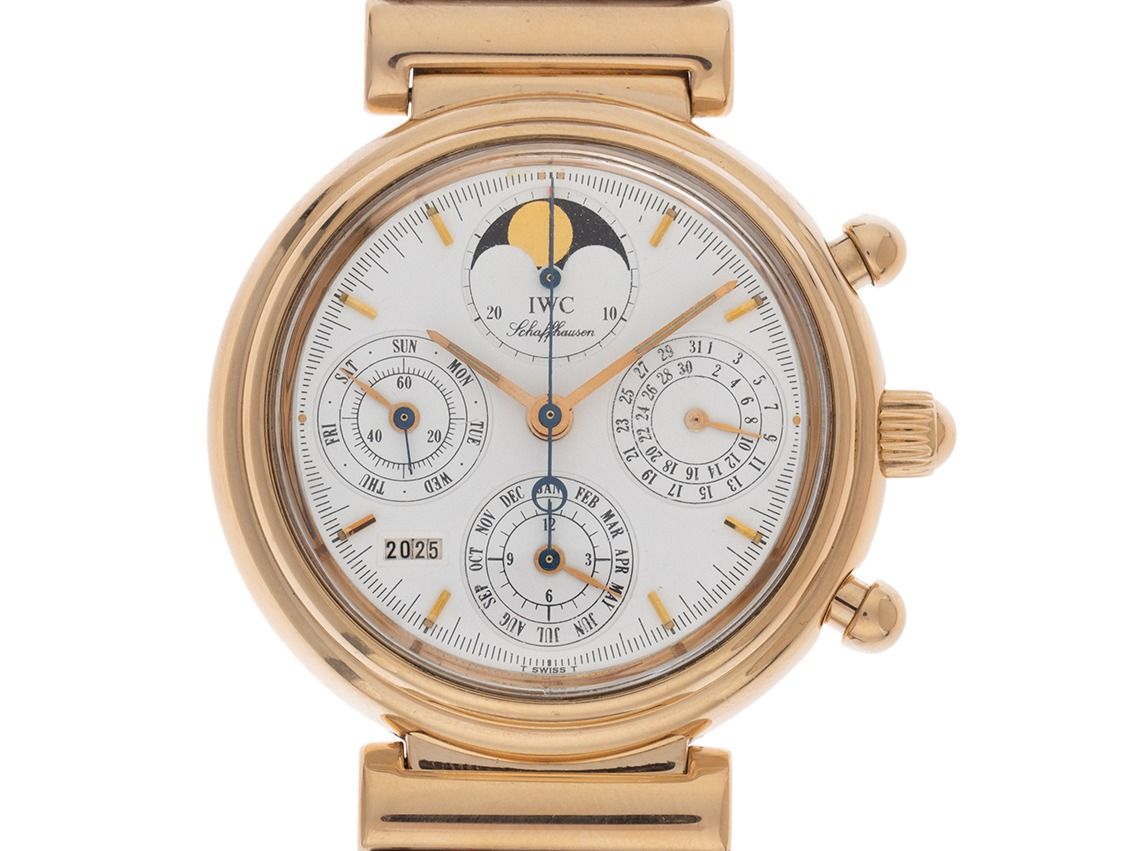 IWC Da Vinci Perpetual Kalender Ref.3750 1998 Full Set wie Neu Vintage