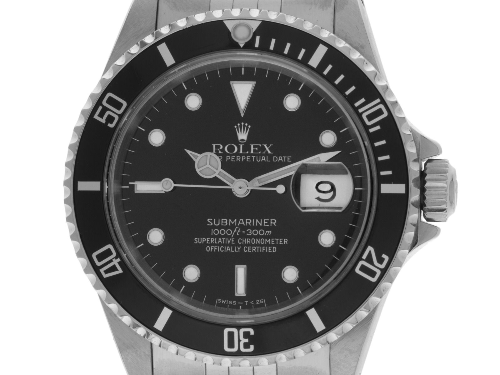 Rolex Submariner Date Ref.16610 1990 Box&Beschreibung sehr gut Vintage