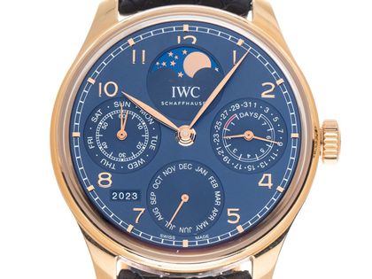 IWC Portugieser Perpetual Calendar Ref.IW503312 2023 Full Set wie Neu