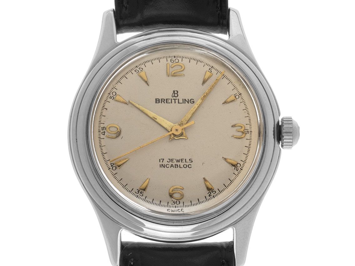 Breitling Dress Watch Ref.2903 1965 Service Box sehr gut Vintage
