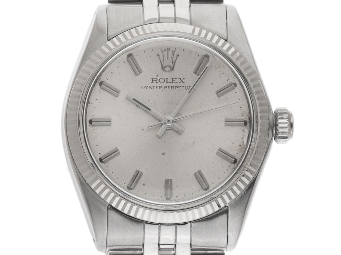 Rolex Oyster Perpetual Medium Ref.6551 1970 Box&Beschreibung sehr gut Vintage