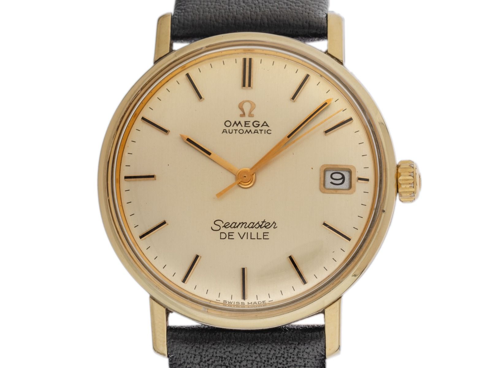 Omega Seamaster DeVille Automatic Ref.166.020 Bj.1967 original Box Original Vintage Unpoliert