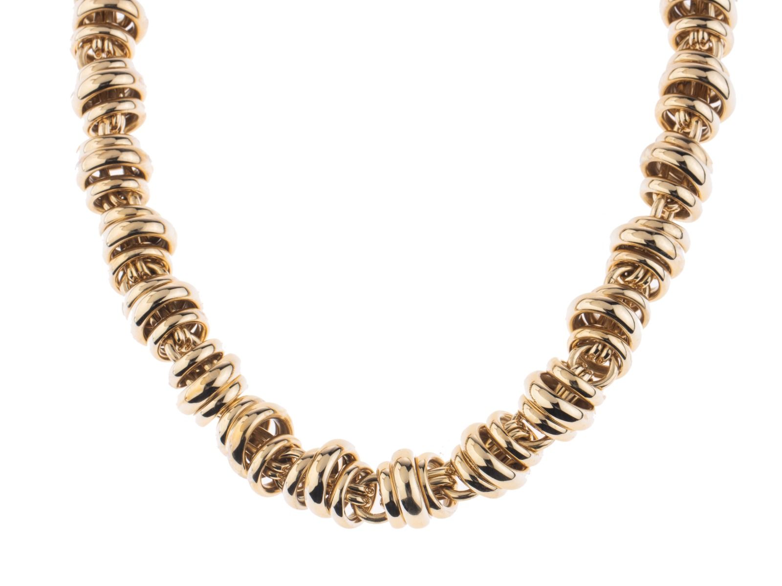 Wempe Halskette 18kt Gelbgold 149g 430mm mit Box Handarbeit