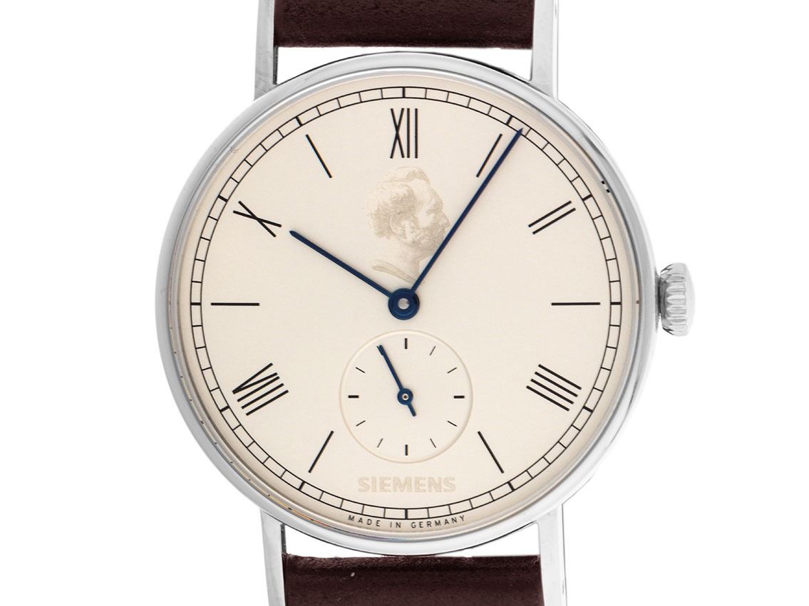 Nomos Glashütte Jubiläumsuhr Ludwig für Siemens Ref.207 2015 Full Set wie Neu