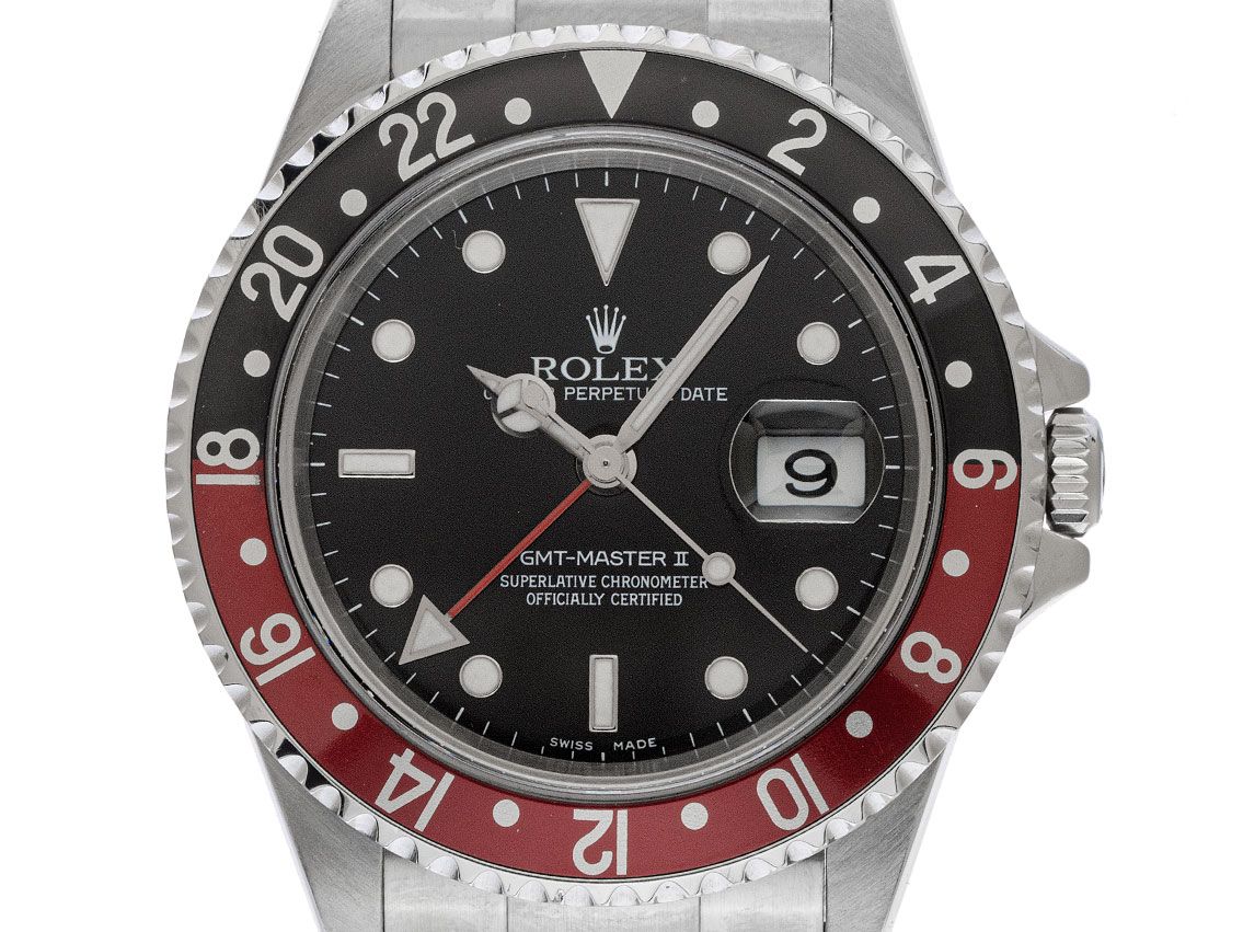 Rolex GMT Master II Coke Ref.16710T 2005 Box&Beschreibung sehr gut Vintage