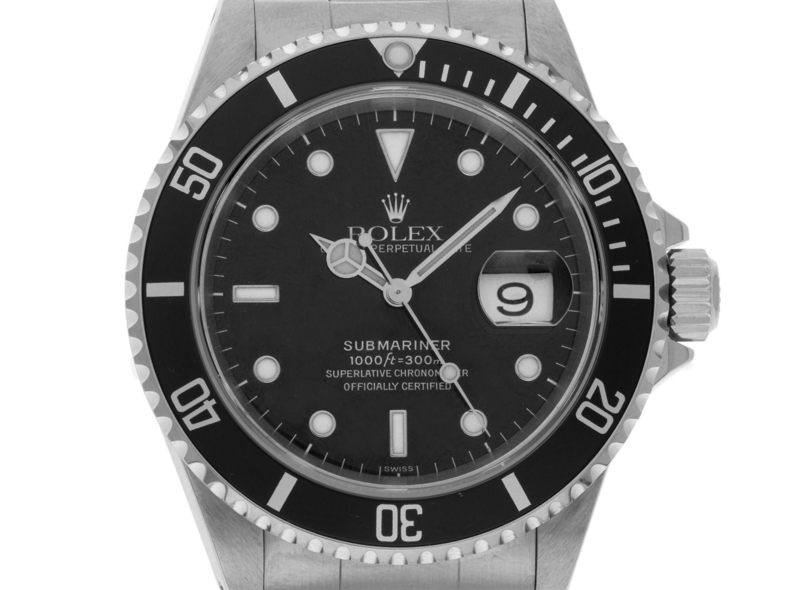 Rolex Submariner Date Ref.16610 1997 Box&Beschreibung wie Neu Vintage