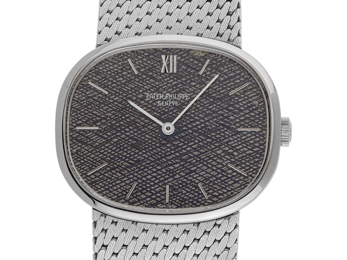 Patek Philippe Golden Ellipse Ref.3545-1G 1970 Full Set sehr gut Vintage