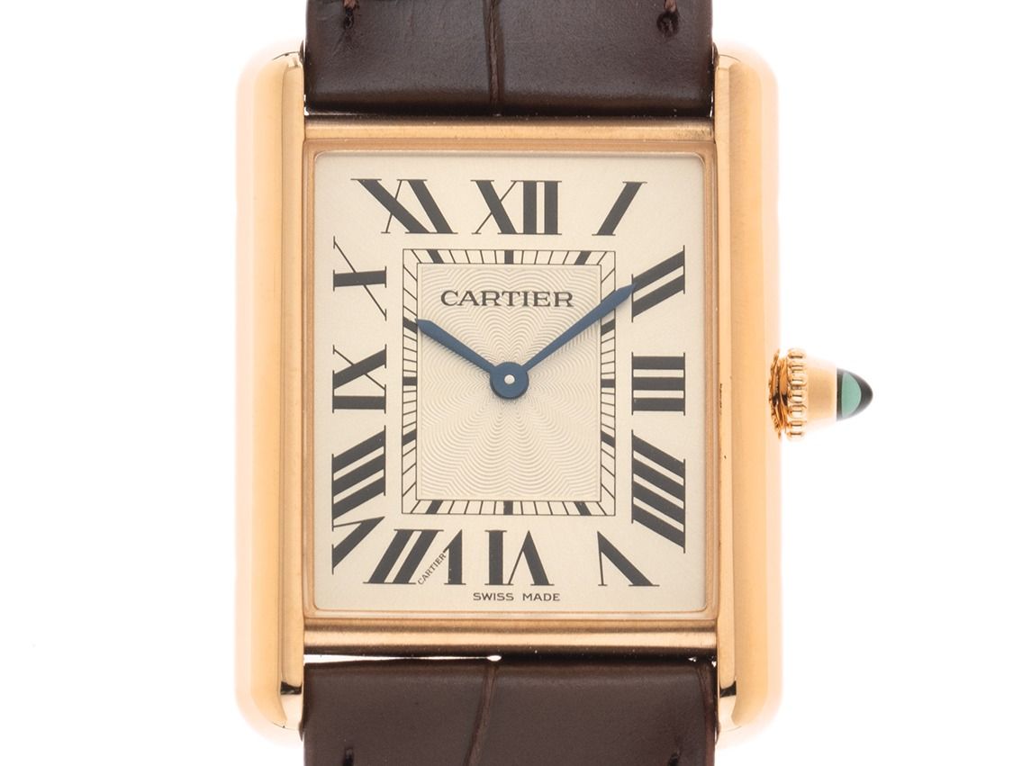 Cartier Tank Louis GM großes Modell Ref.WGTA0011 2025 Full Set Ungetragen