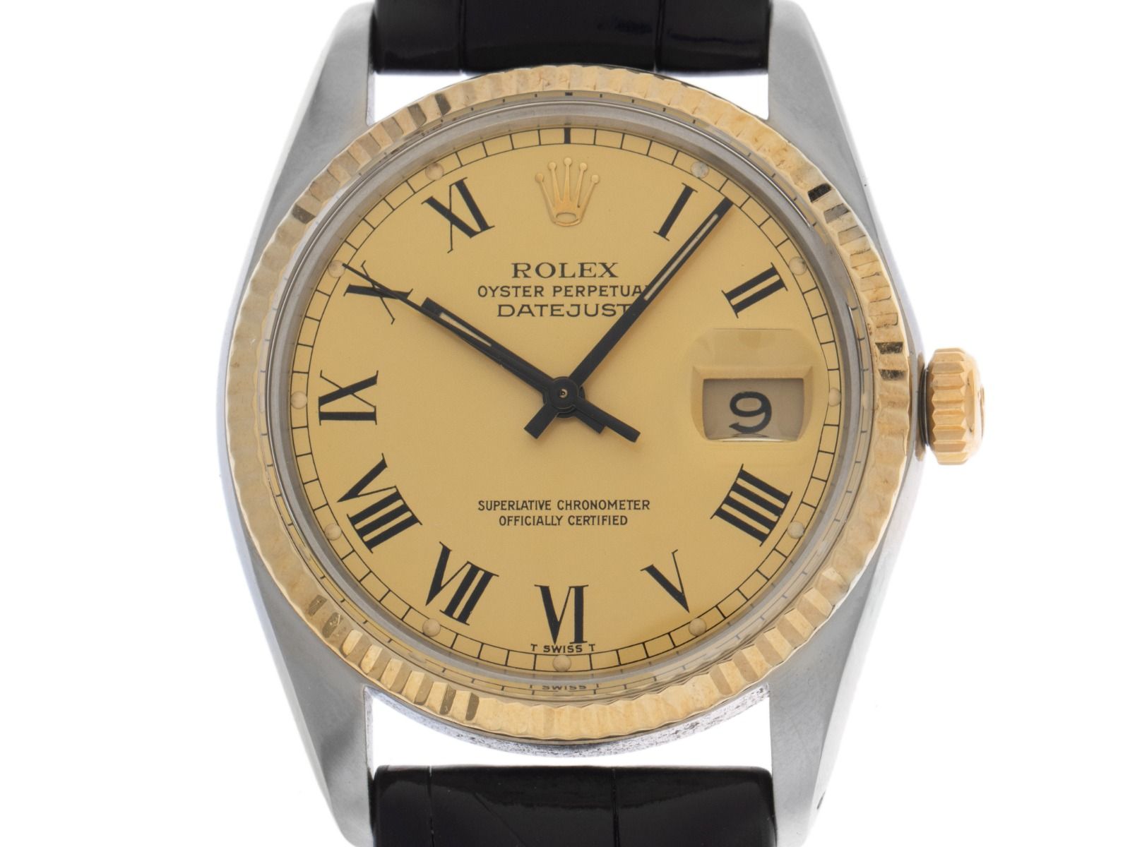 Rolex Datejust Ref.16013 1979 Box&Beschreibung sehr gut Vintage 
