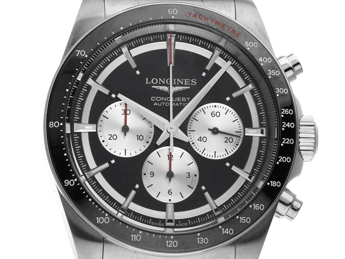 Longines Conquest Chronograph Ref.L3.835.4.52.6 Bj.2026 Full Set Ungetragen