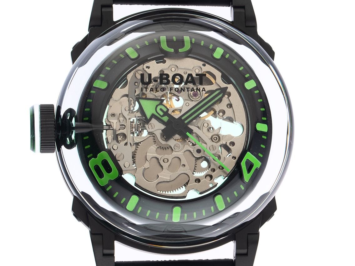 U-Boat U-65 AUTOMATIC 44mm PVD GREEN Ref.3347 Full Set Neu 