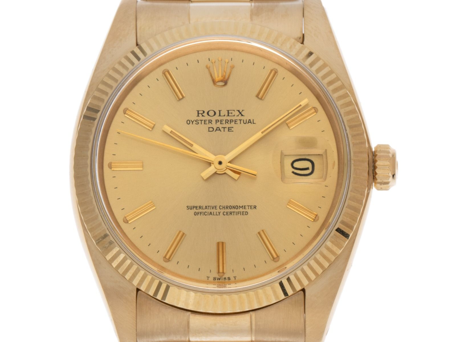 Rolex Oyster Perpetual open 6/9 Ref.1503 1980 Box&Beschreibung sehr gut Vintage