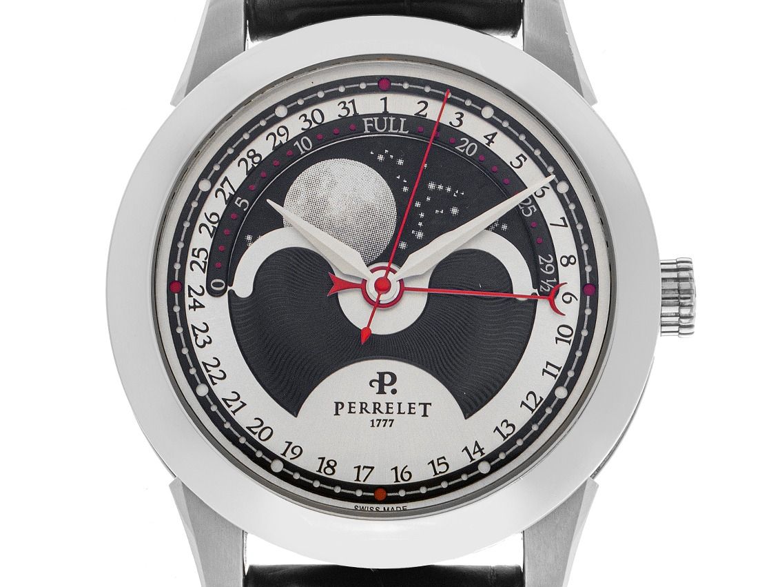 Perrelet Mondphase Ref.A1039/2 2020 Full Set wie Neu Vintage