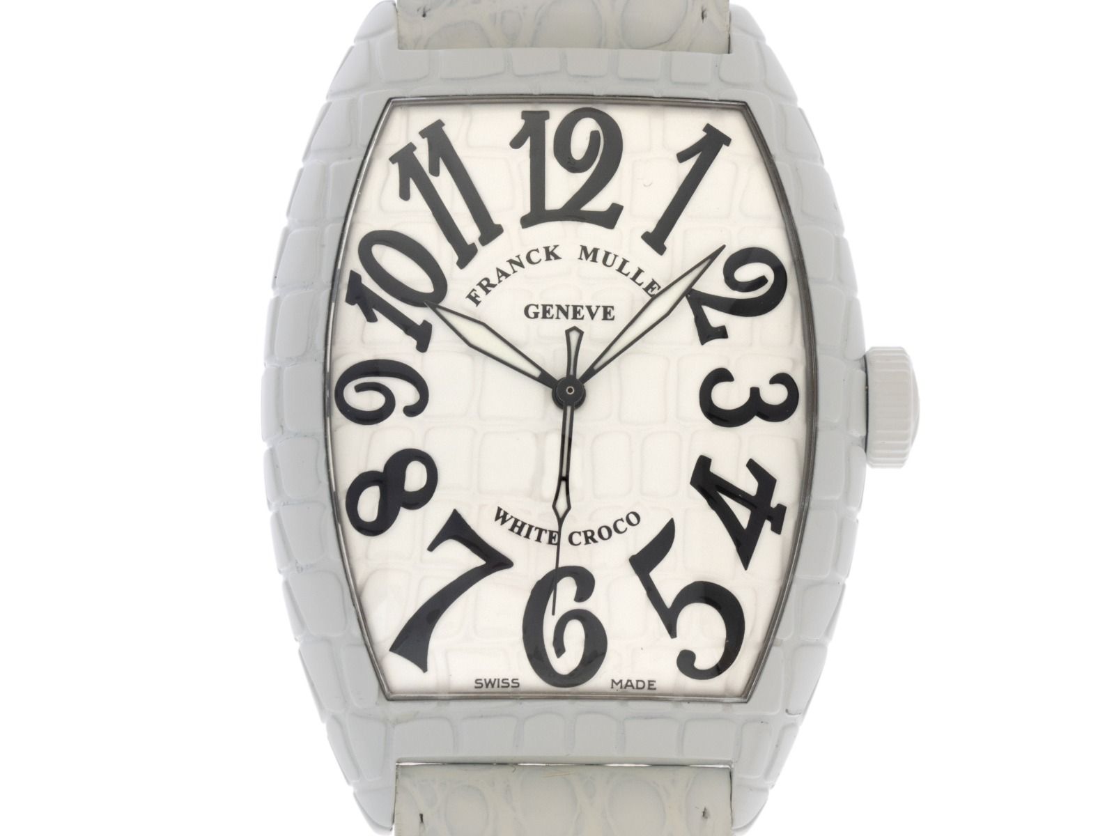 Franck Muller Croco WHT CRO Ref.8880 SC WHT CRO 2020 Full Set sehr gut Vintage