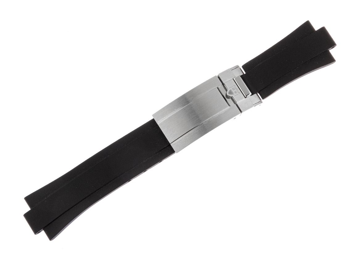 Tudor Zubehör Armband Kautschuk Schwarz 19mm passend für Black Bay54 M79000N
