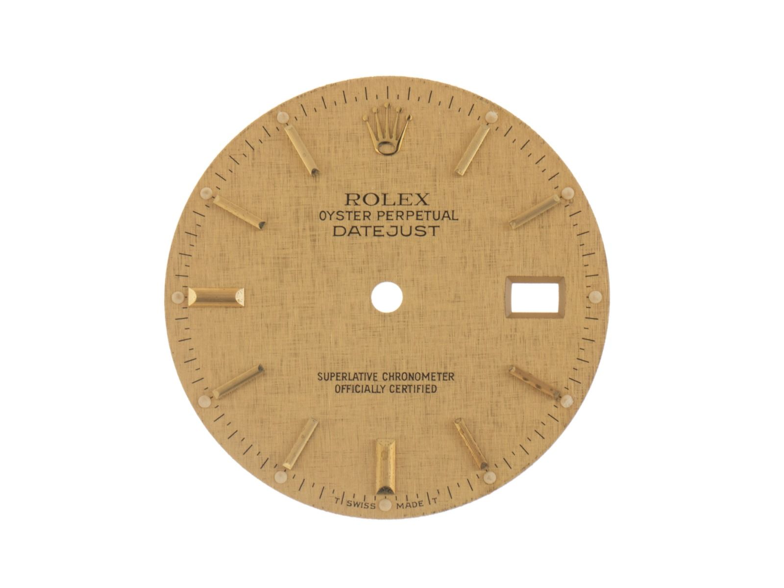 Rolex Zubehör - Zifferblatt Datejust Champagner 36mm Vintage