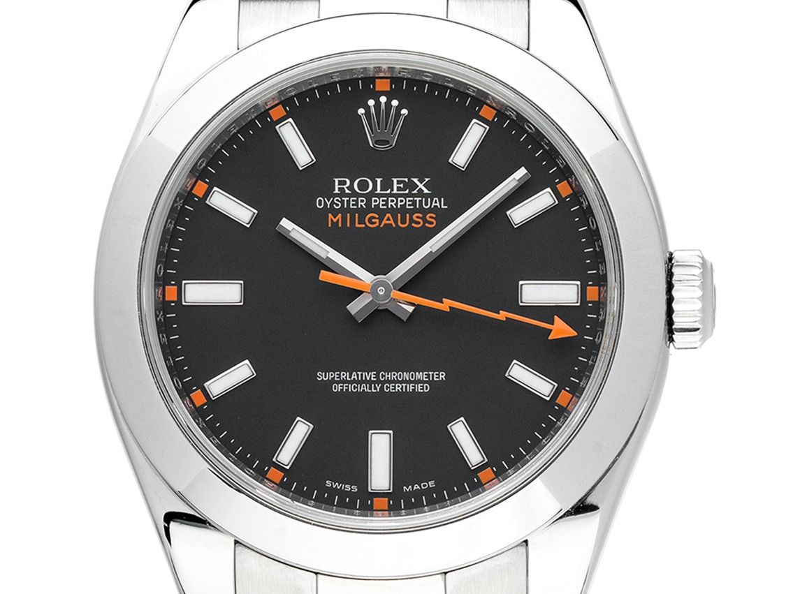 Rolex Milgauss Ref.116400 Bj.2014 Full Set sehr gut Vintage