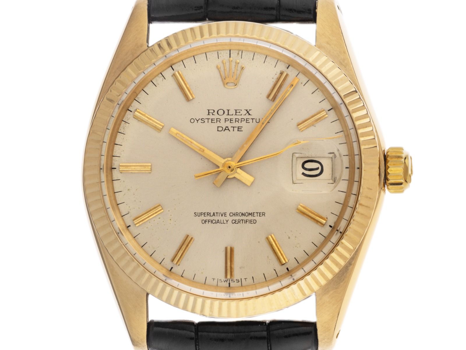 Rolex Oyster Perpetual Date Ref.1500 1962 Full Set sehr gut Vintage