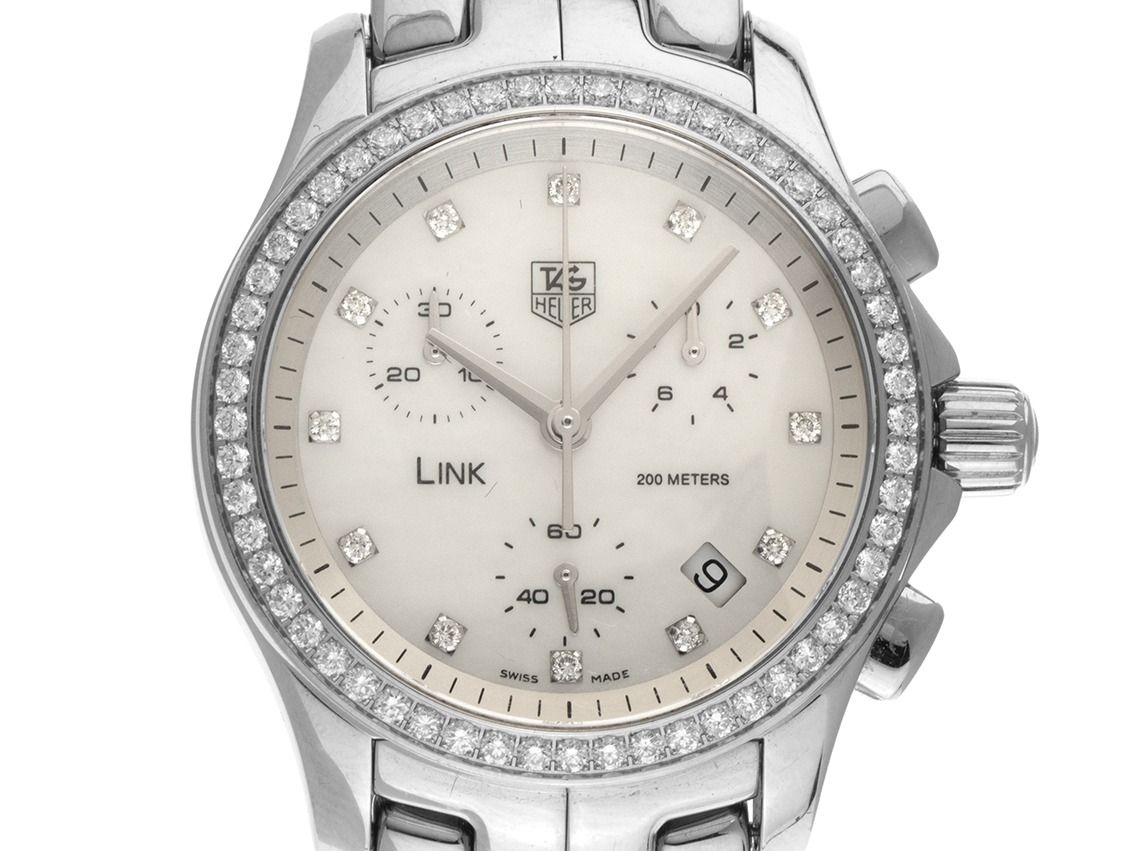 Tag Heuer Link Lady Ref.CJF1314.BA0580 2010 Full Set sehr gut Vintage